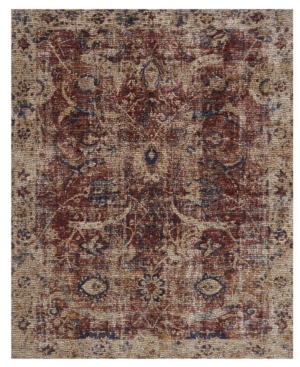 Loloi Porcia Pb-08 Red/Beige 2' x 3' 4in Area Rug