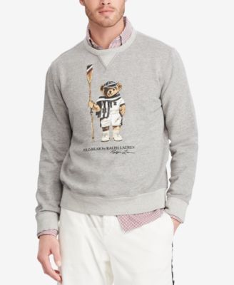 grey polo bear hoodie