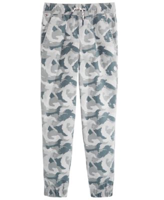 Tommy Hilfiger - Big Boys Eagle Camo-Print Cotton Joggers