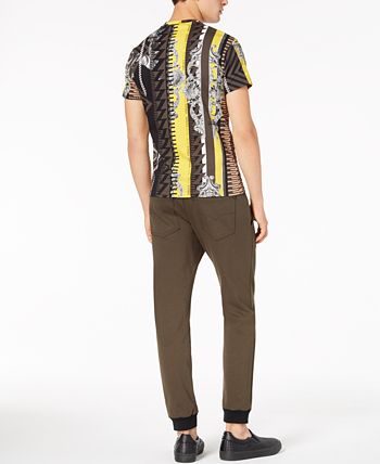 Versace Men's Tiger-Print T-Shirt - Macy's