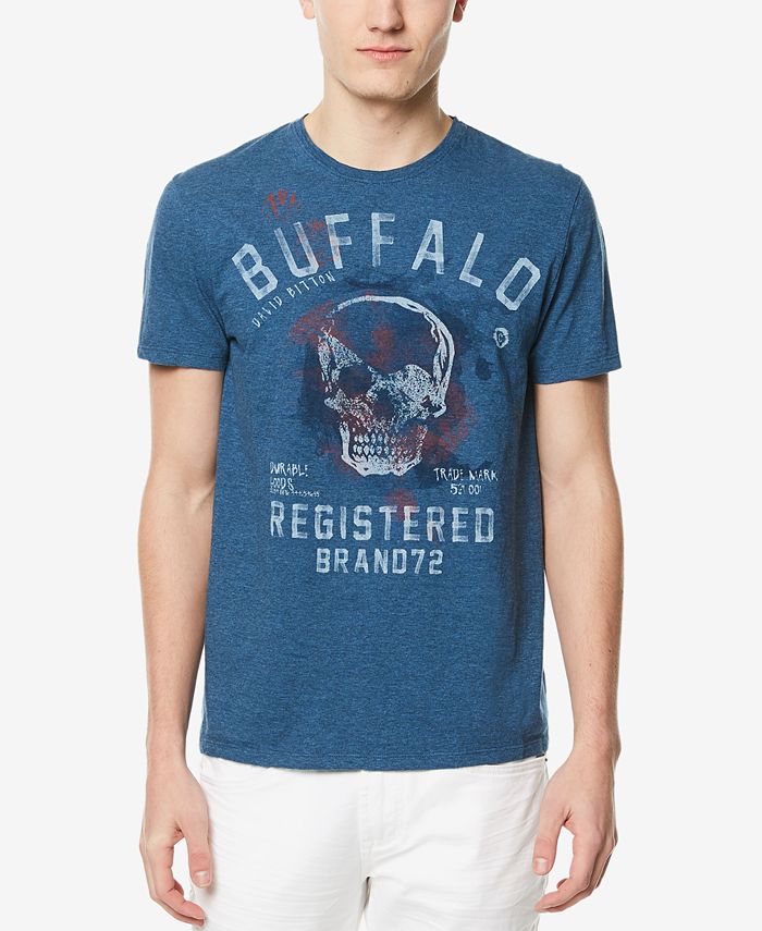 Buffalo David Bitton Men's Graphic-Print T-Shirt - Macy's