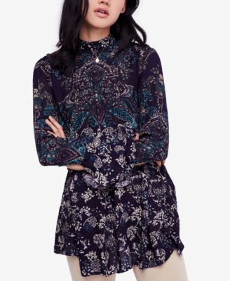 Free People - Lady Luck Printed Tunic
