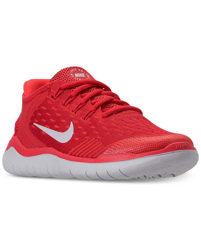 Nike Boys' Free RN 2018 Running Sneakers from Finish Line - Macy's