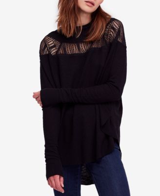 Free People - Spring Valley Lace-Trim Top