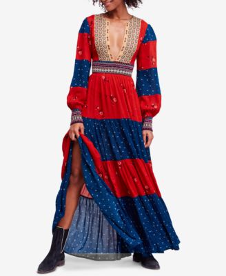 Free People - Starlight Printed Maxi Dress