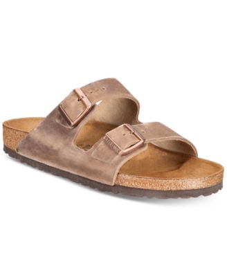 Birkenstock - Men's Arizona Oiled Leather Buckle Sandals