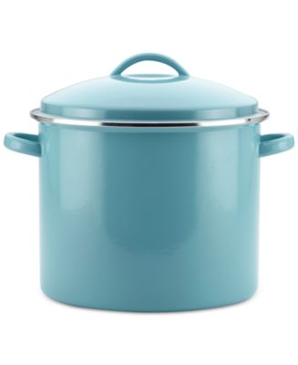Farberware Enamel-on-Steel 16-Qt. Stockpot & Lid - Macy's