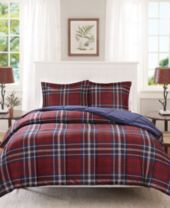 Twin Plaid Bedding Macy S