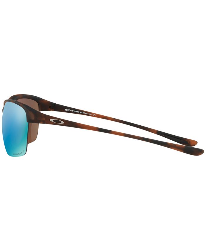 OO9191 Occhiali Da Sole Rettangolari Unstoppable – Matte Black Con Lenti Prizm Grey, 65 Mm - 4