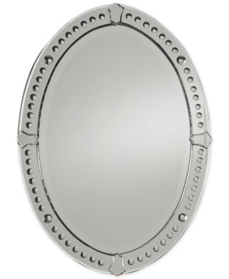 Uttermost - Graziano Frameless Oval Mirror