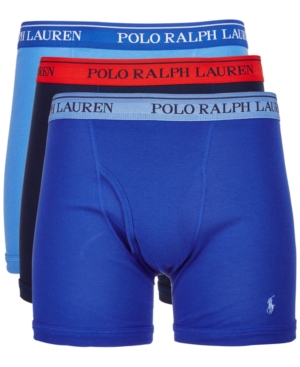 Polo Ralph Lauren Men's 3-Pk Classic Cotton Boxer Briefs