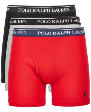 UPC 738994668141 product image for Polo Ralph Lauren Men's 3-Pk. Classic Cotton Boxer Briefs | upcitemdb.com