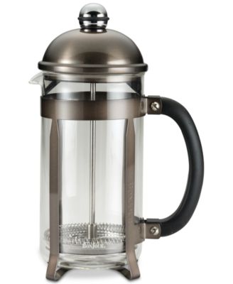 Bonjour - Stainless Steel & Glass 33.8-Oz. French Press