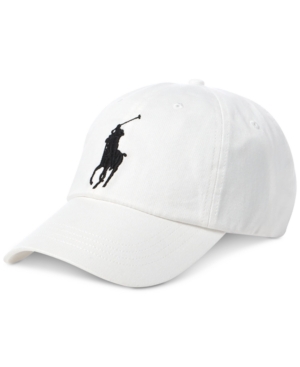 image of Polo Ralph Lauren Men-s Big Pony Chino Sports Hat
