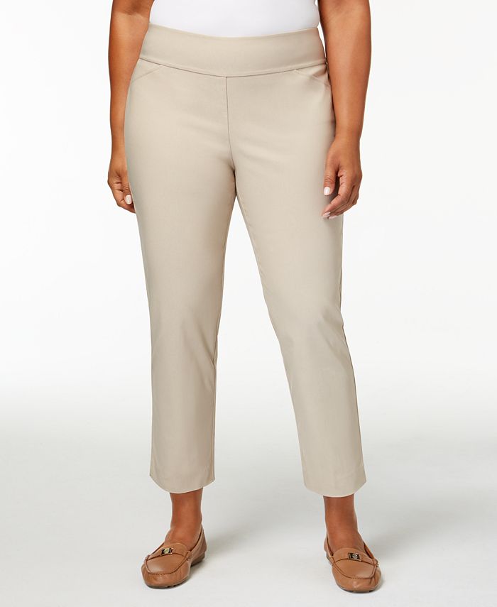 Charter Club Plus Size Cambridge TummyControl Pants, Created for Macy