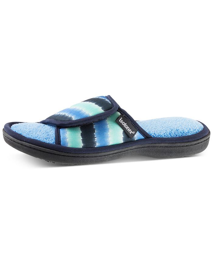 Isotoner Signature Women's Drew Adjustable Slide Slippers with Memory