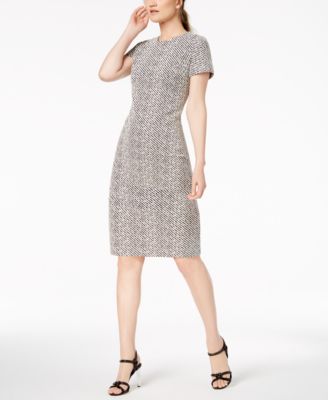 macy's calvin klein sheath dress