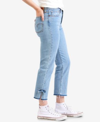 levi's wedgie straight crop jeans