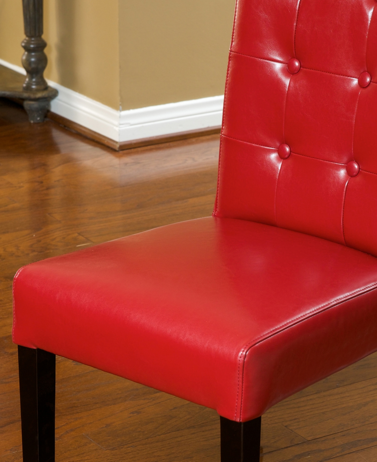 Noble House Lorcan Dining Chair (set Of 2) In Bright Red