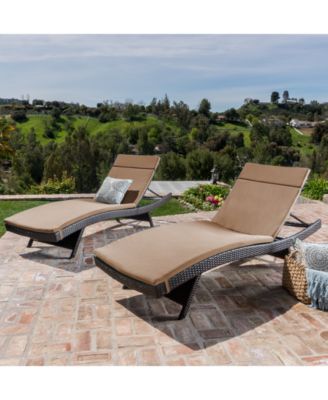 Farron Cushion Adjustable Lounge (Set of 2)