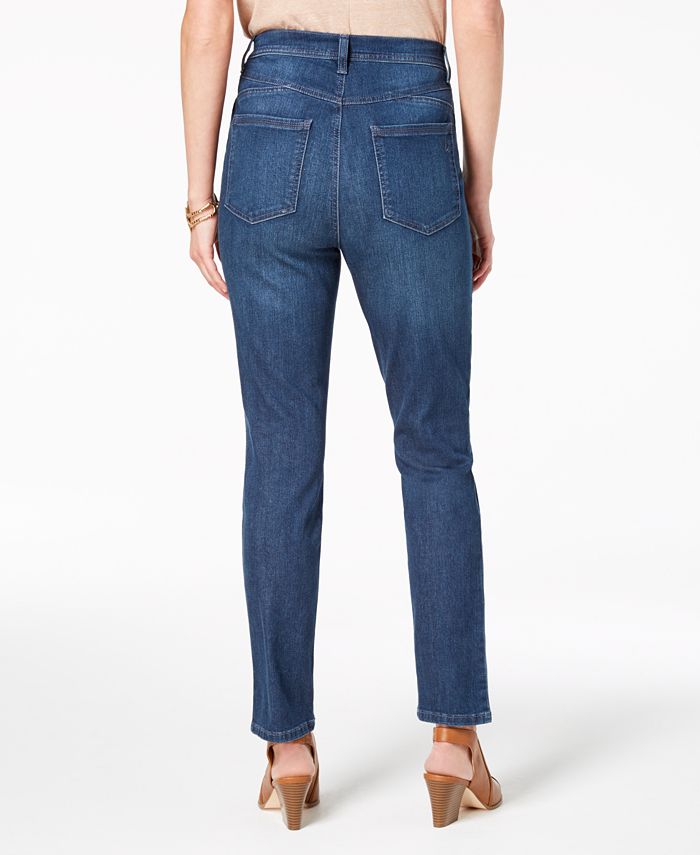 Style & Co Straight-Leg Ankle Jeans, Created for Macy's & Reviews ...