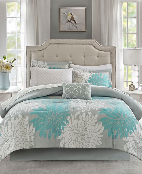 Madison Park Maible Reversible 7 Pc Twin Comforter Set Reviews