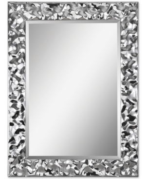 Furniture Couture Wall Mirror, Quick Ship In Chrome