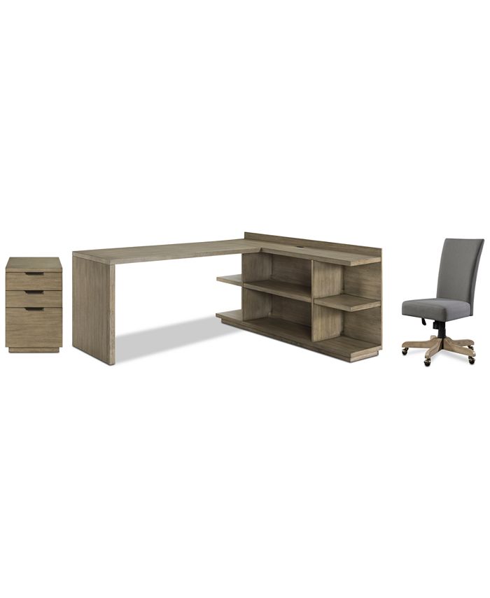 Furniture Ridgeway Home Office Furniture, 4Pc. Set (Return Desk