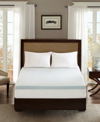 2" Gel Memory Foam Cooling Cover Mattress Toppers