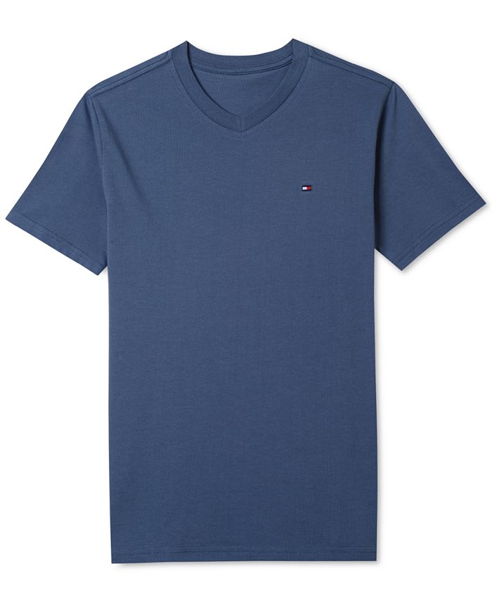 Tommy Hilfiger Little Boys V-Neck Cotton T-Shirt - Macy's