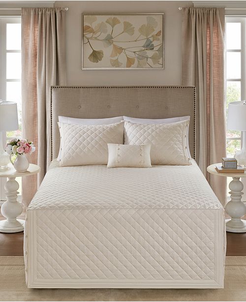 embroidered queen size bedspread sets