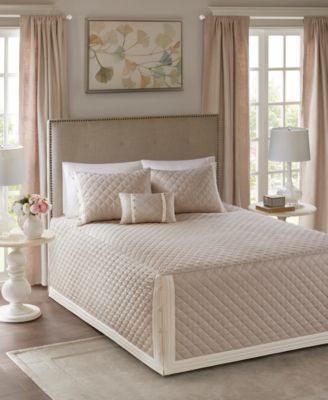 Breanna Quilted 4-Pc. Bedspread Set, Full/Queen