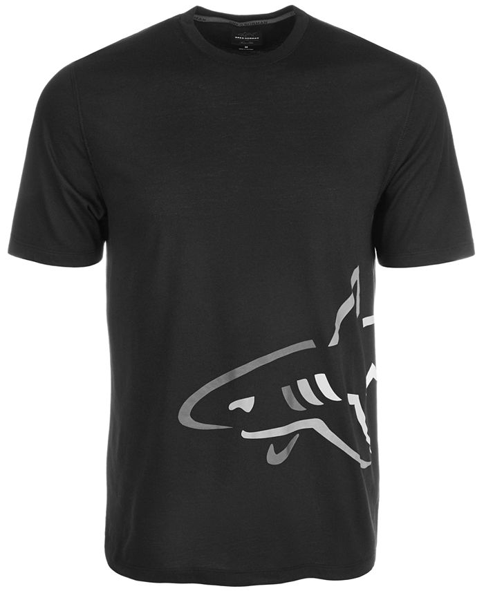Greg Norman Greg Norman for Tasso Elba Side Shark Logo T-Shirt