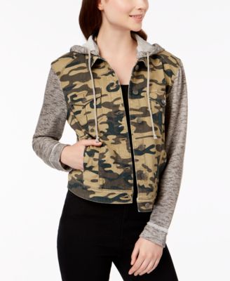 juniors camo jacket