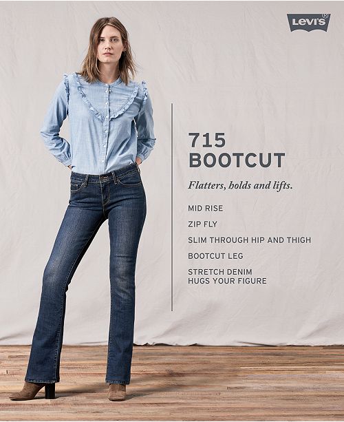 Levi's 715 Bootcut Jeans & Reviews - Jeans - Juniors - Macy's