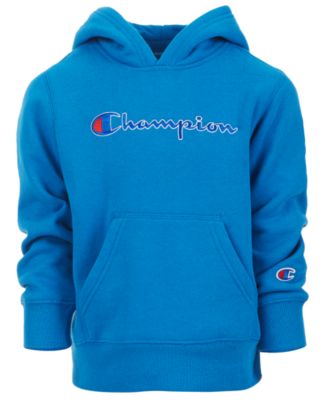 kids blue champion hoodie