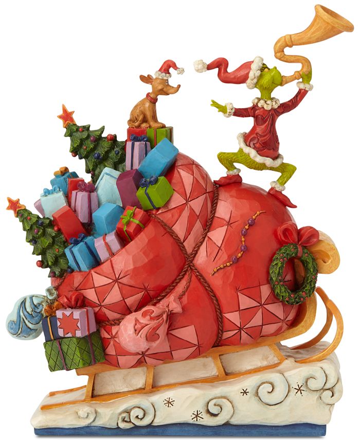 Jim Shore Grinch on Sleigh Figurine & Reviews Shop All Holiday Home
