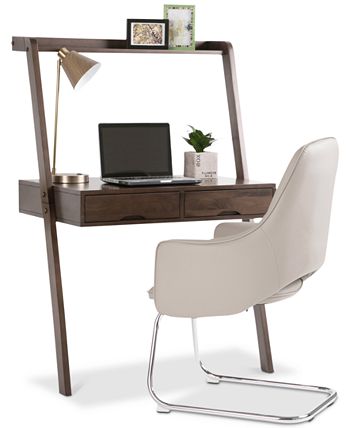 Simpli Home - Baffie Desk, Quick Ship