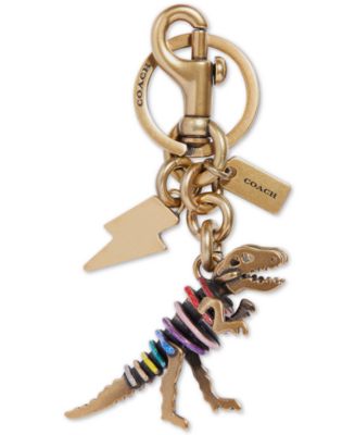 COACH® | Mouse Bag Charm Coach Gold Dinosaur and Pink Mouse Charms display picture 1
