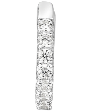 image of Diamond Single Cuff Earring (1/5 ct. t.w.) in 14k White Gold