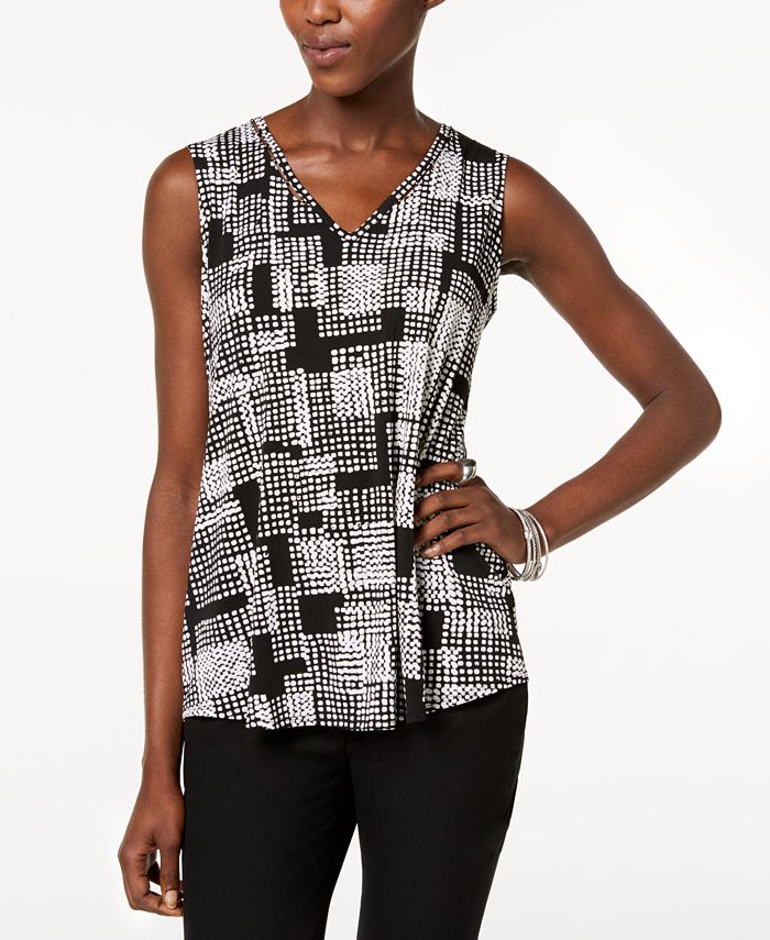 macys petite tops alfani
