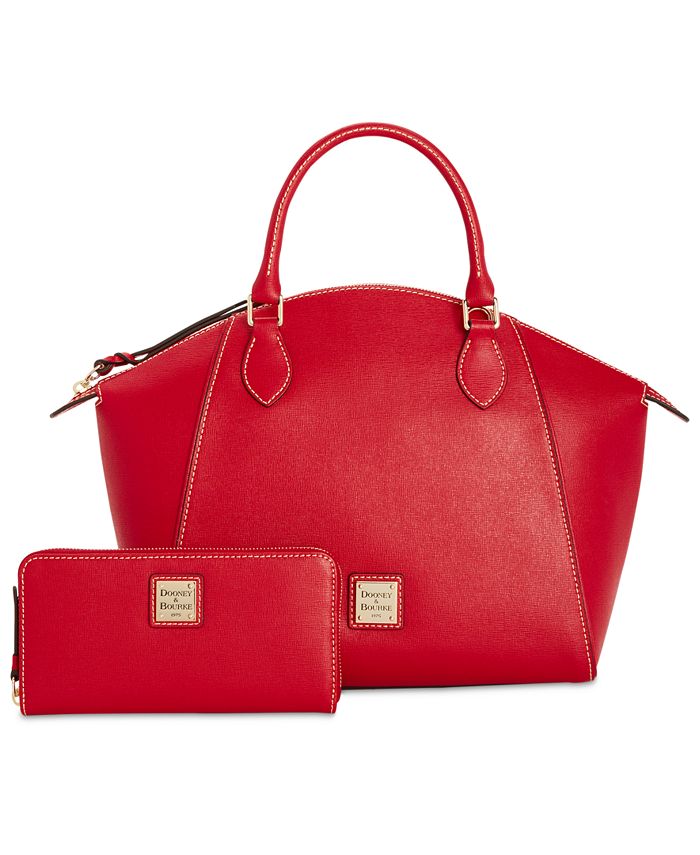 Sydney saffiano shop leather satchel