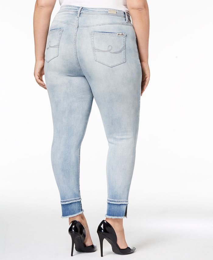 Seven7 Jeans Seven7 Trendy Plus Size Skinny Jeans Released-Hem Jeans ...