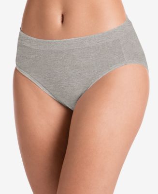 Jockey Women's Underwear Organic Cotton Stretch Logo Bikini - 6 Pack