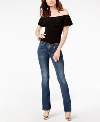 hudson signature petite bootcut jeans