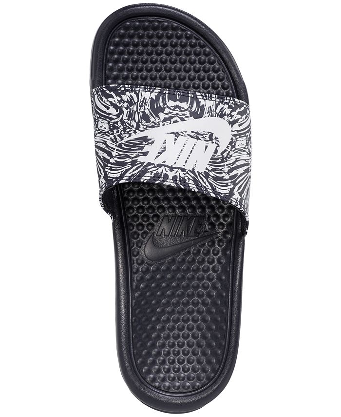nike benassi jdi print slide sandals