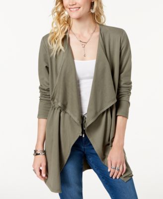 Style & Co - Draped-Front Jacket