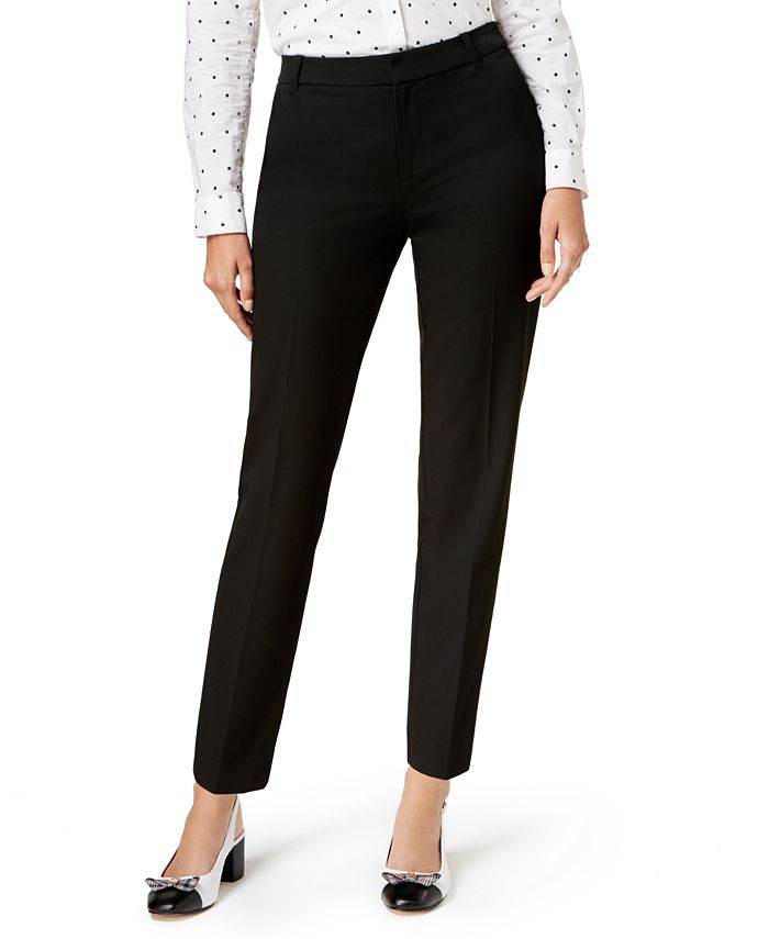 Charter Club Slim-Fit Ankle Pants, Created for Macy's & Reviews - Pants ...