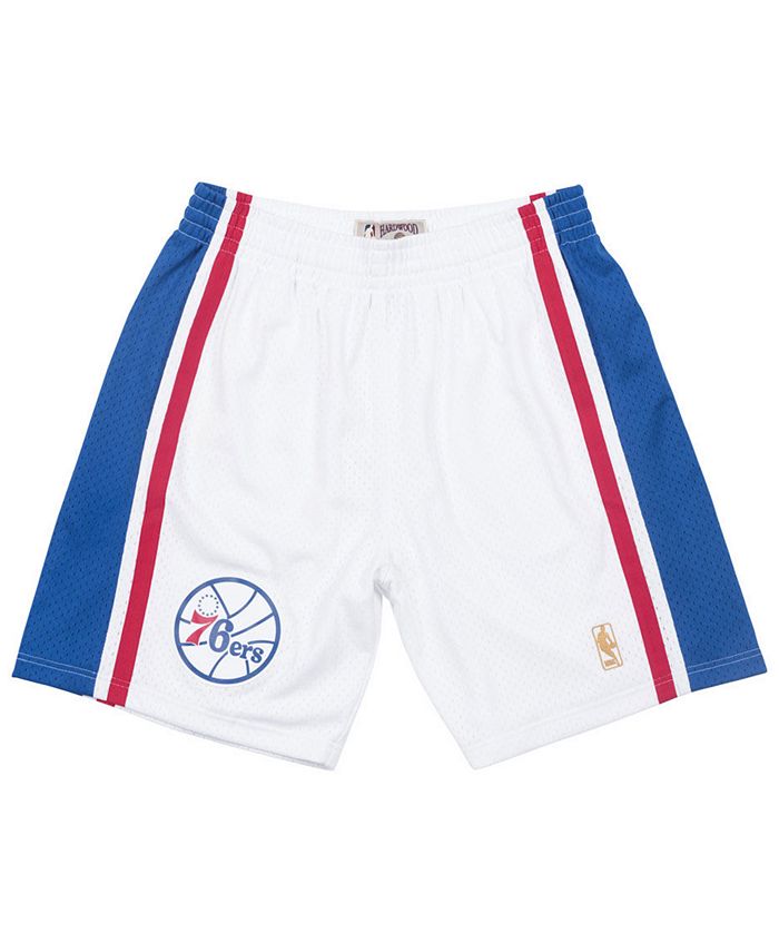 Mitchell & Ness Philadelphia 76ers Authentic Blue Throwback Shorts