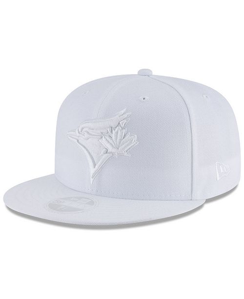 New Era Toronto Blue Jays White Out 59fifty Fitted Cap